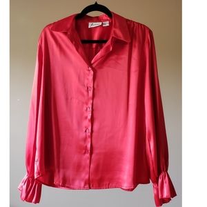 Joanna Vintage flair sleeve Button Down